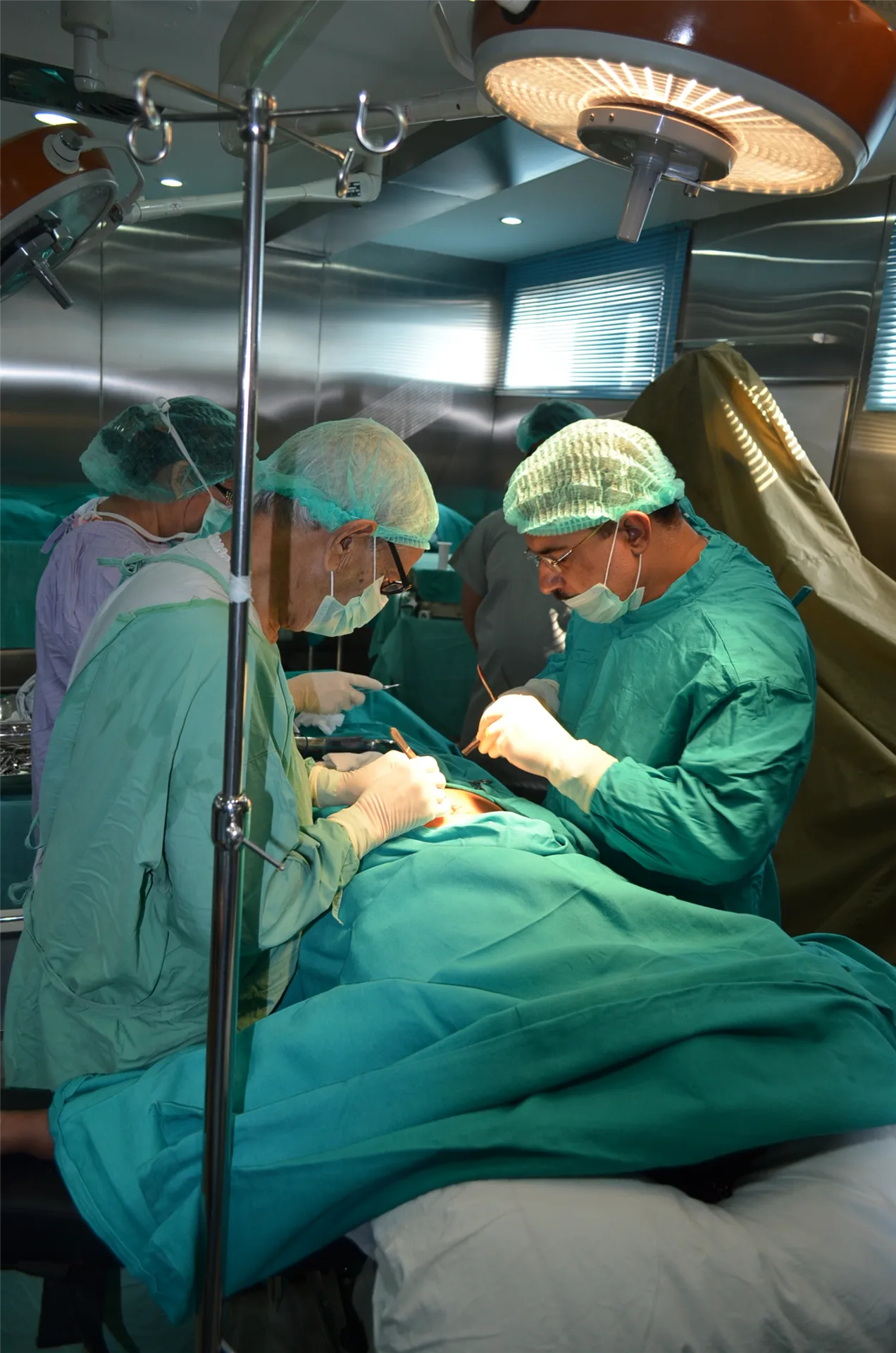 Inside Hijaz Hospital